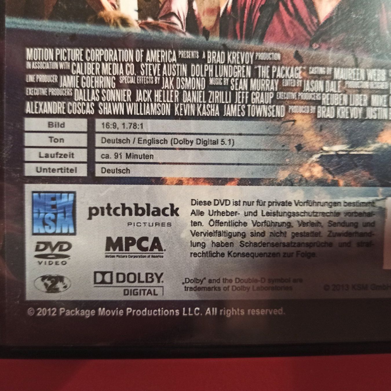Tutti i DVDs: The Package - Killer Games - UNCUT – Usato da Dübendorf venduto da kb86_MOVIE 2