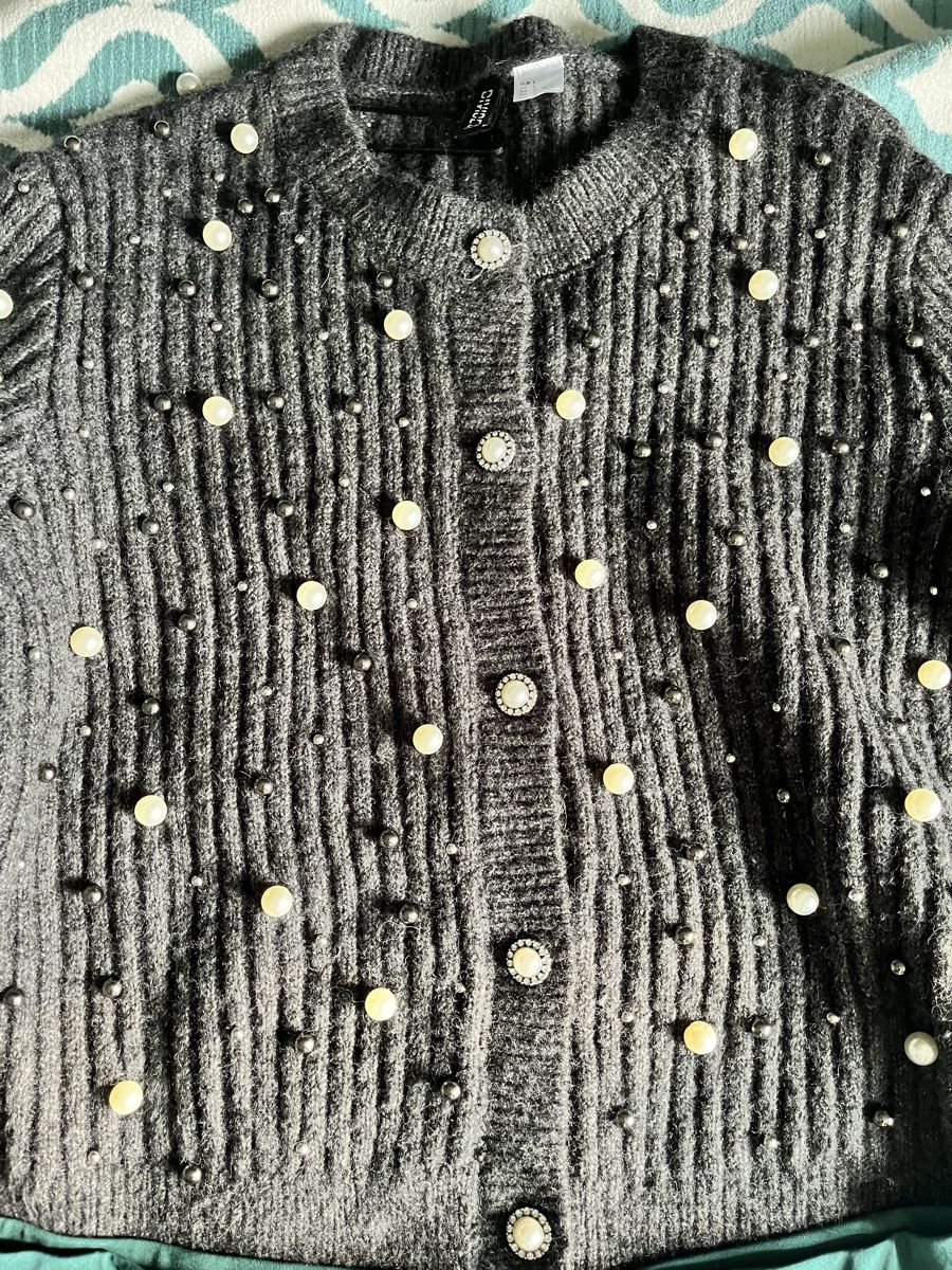 Lotti di vestiti: Strickjacke, Rock und Haarreif – Nuovo (secondo la descrizione) da Hochdorf venduto da Forestgreen 1