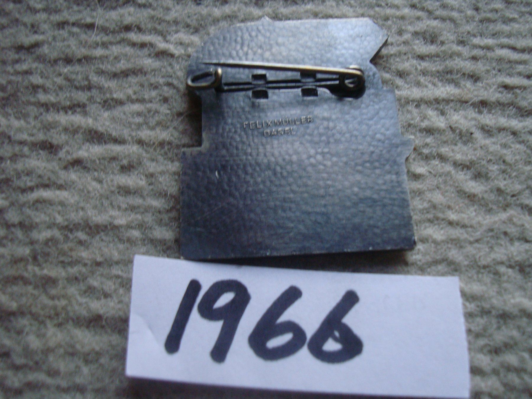 Basler Placchette & Badge: Silber Plakette 1966 – Usato da Arlesheim venduto da printz01 1