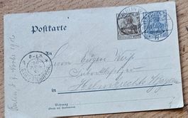Dt. Reich Ganzsache Berlin 1906