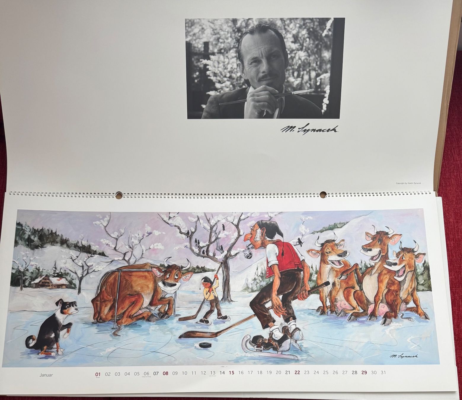 Kalender: Kalender Martin Synacek 2012 Appenzell – Gebraucht aus Riehen von ekc_ymy2 1