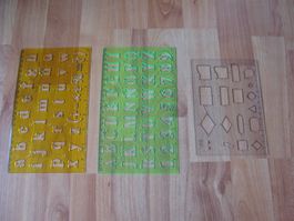 3 Schablonen