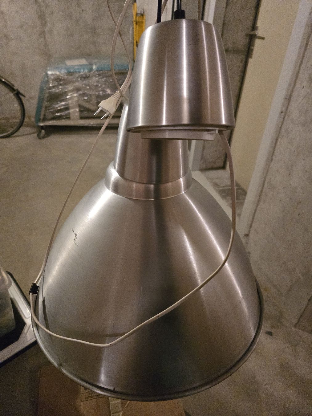 Lampen: Vintage Look Industrie Lampe, Aluminium – Gebraucht aus Wald zh von LilysZauberwelt 3