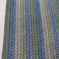 Leichter Sommer Merino Kleidstoff 1.60x1.4m verde/blu