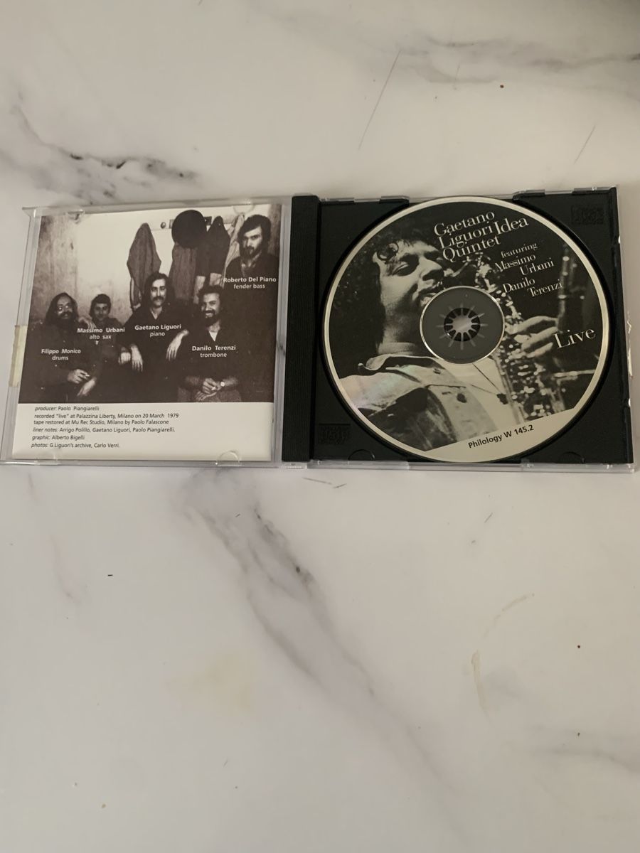 CD: Gaetano Liguori con Massimo Urbani/Idea – Usato da lausanne venduto da Ccheche 1