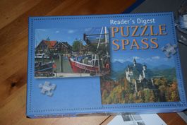 2x Puzzle 1000 Teile - Neuschwanstein, Neuharlingersielhafen