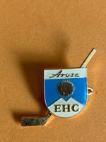Abzeichen EHC Arosa Eishockey mit Hockeyschläger