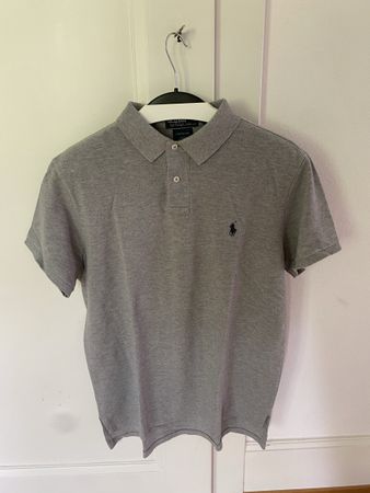 Polo Ralph Lauren Gris, custom fit, Taille L