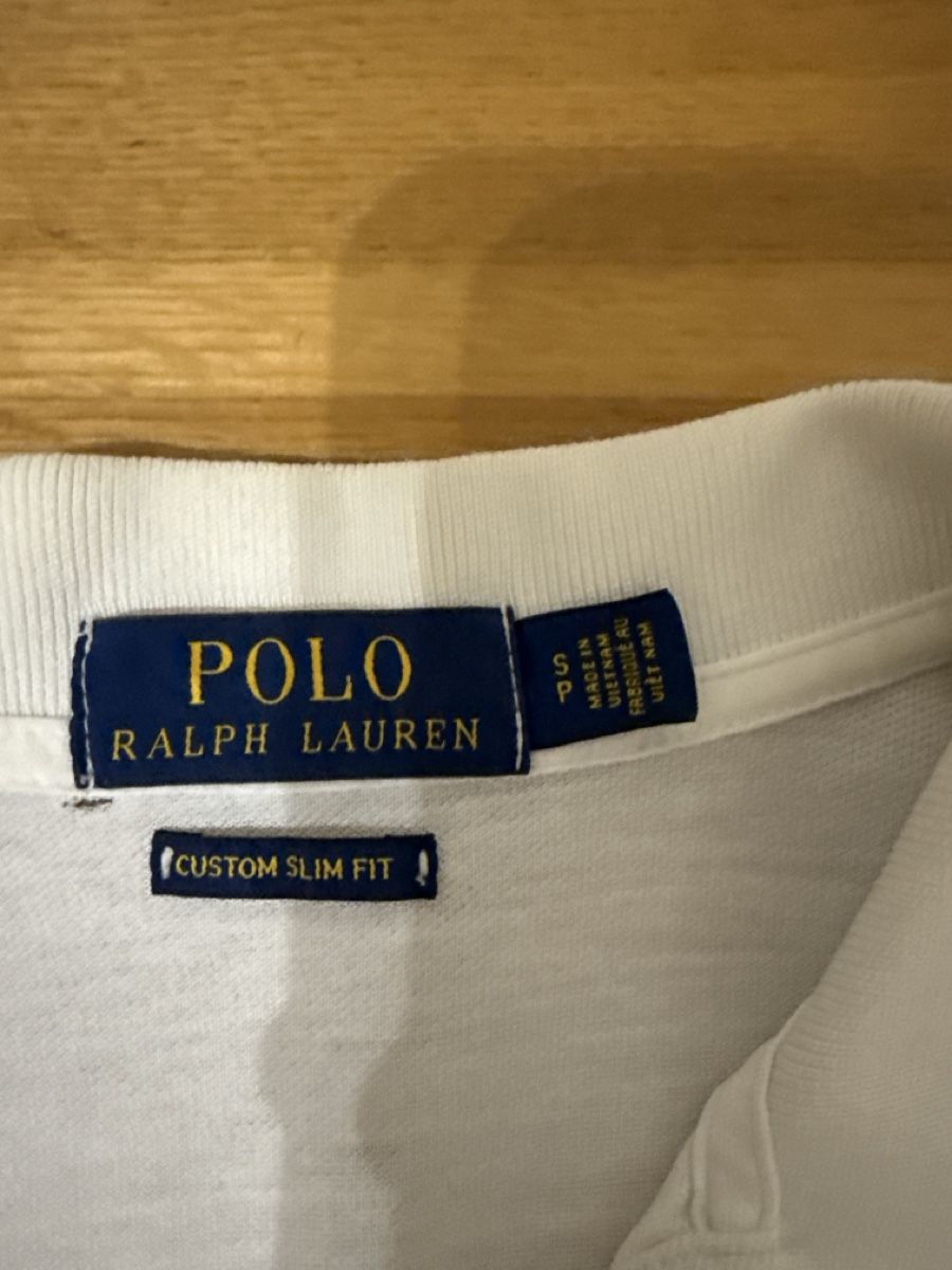 Polo Ralph Lauren Magliette Polo: Polo Ralph Lauren blanc, taille S – Usato da Vaux-sur-Morges venduto da GothamCity 1