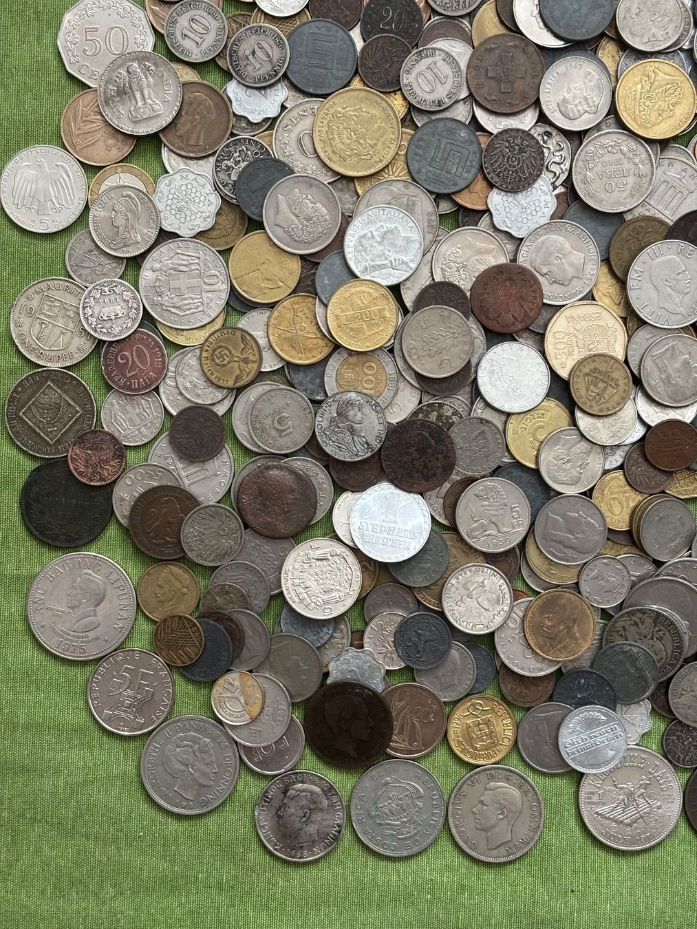 Toutes les monnaies: Münzen-Lot, ca. 3 Kilogramm – D'occasion à Kriens par Schweinsforelle 6