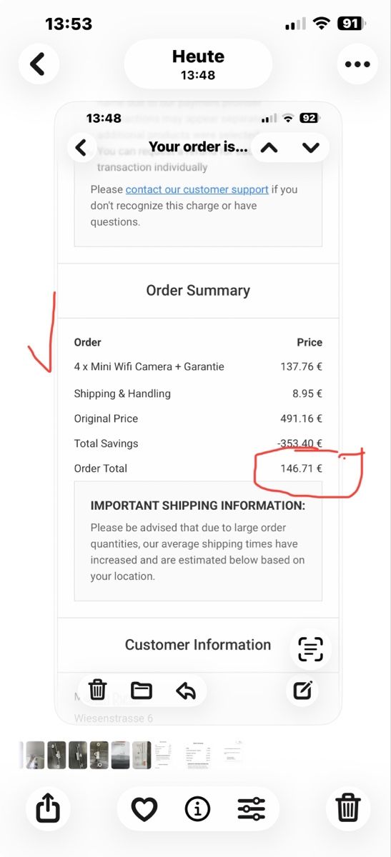 Kamera: Mini Wifi Camera 4 St. – Neu und originalverpackt aus Tobel von honda955 5