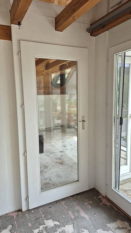 Portes: Tür mit Rahmen / Fenstertüre – D'occasion à Zeihen par isabel.pfister