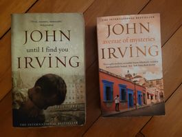 2x John Irving: UNTIL I FIND YOU & AVENUE OF MYSTERIES
