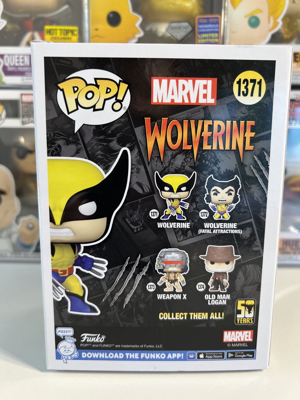 Funko Figuren: Funko POP! Marvel 50th Anniversary Wolverine (Classic) – Neu und originalverpackt aus Le Mouret von perfectbijou 2