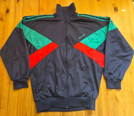 Jacke adidas Grösse M vintage retro colorblock