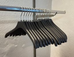 Kleiderbügel für Pullover, schwarz, 30 Stk.