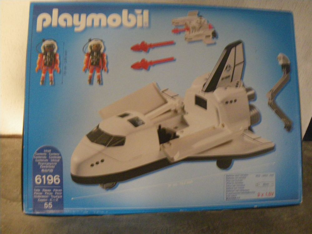 Playmobil 6196 Space Shuttle mit Licht (Neu und originalverpackt) in ...