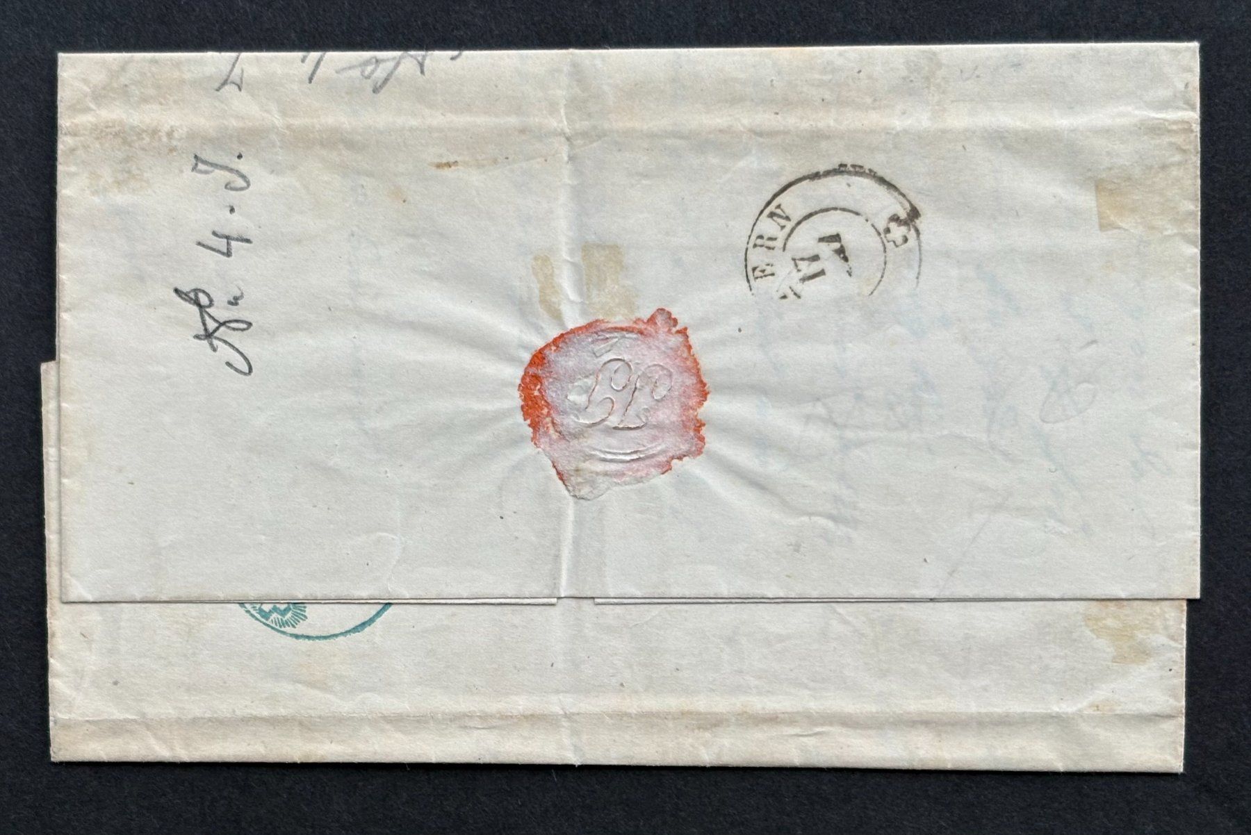 Tous les timbres: FALTBRIEF STRUBEL RYDEN 1855 – D'occasion à Ostermundigen par Heavenmaus75 1