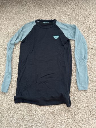 Dynafit Langarmshirt Damen dunkelblau/hellblau