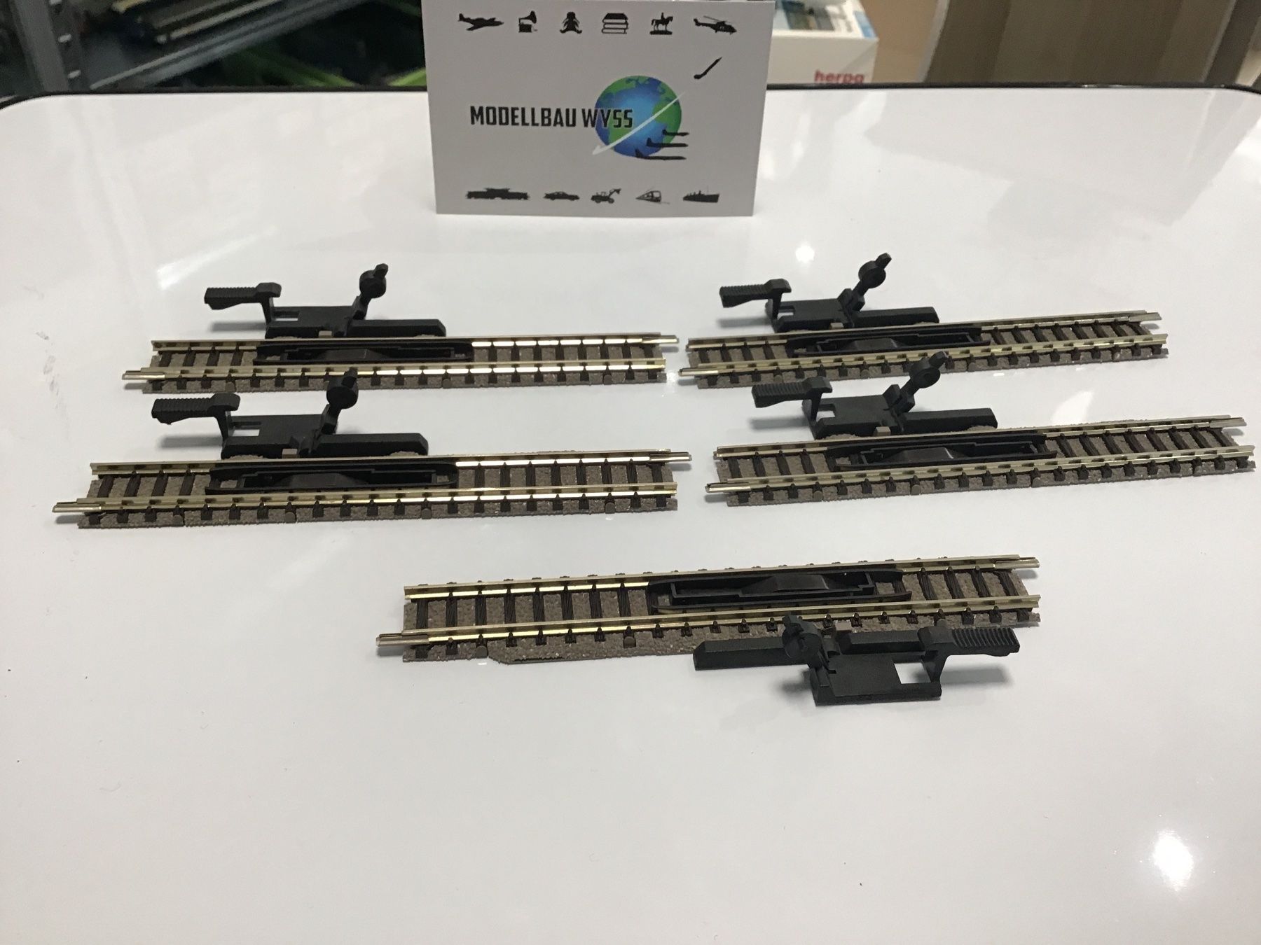 Fleischmann Modellini di ferrovie: FLEISCHMANN SPUR N 9114 5X – Usato da Männedorf venduto da Modelle-aller-Art