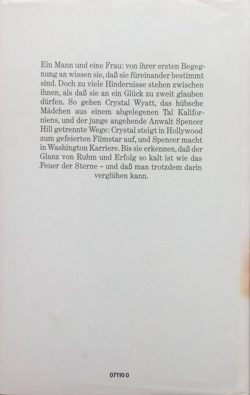 Libri: Buch - Sternenfeuer / Roman – Usato da Leimbach TG venduto da manu-tg 1