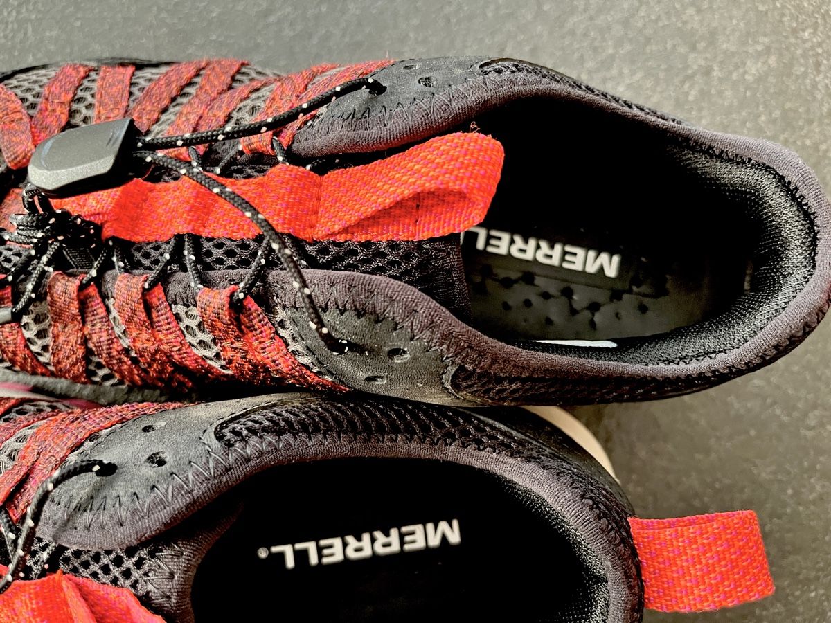 Merrell Scarpe da uomo: Merrell Wander-/Trekkingschuhe Grösse 37.5 schwarz/orange – Nuovo (secondo la descrizione) da Ittigen venduto da franzis6 1