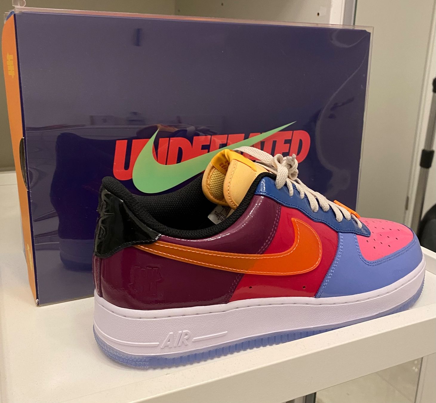 Nike Herrenschuhe: Nike Air Force 1 x UNDEFEATED Multicolour – Neu und originalverpackt aus Zürich von  3