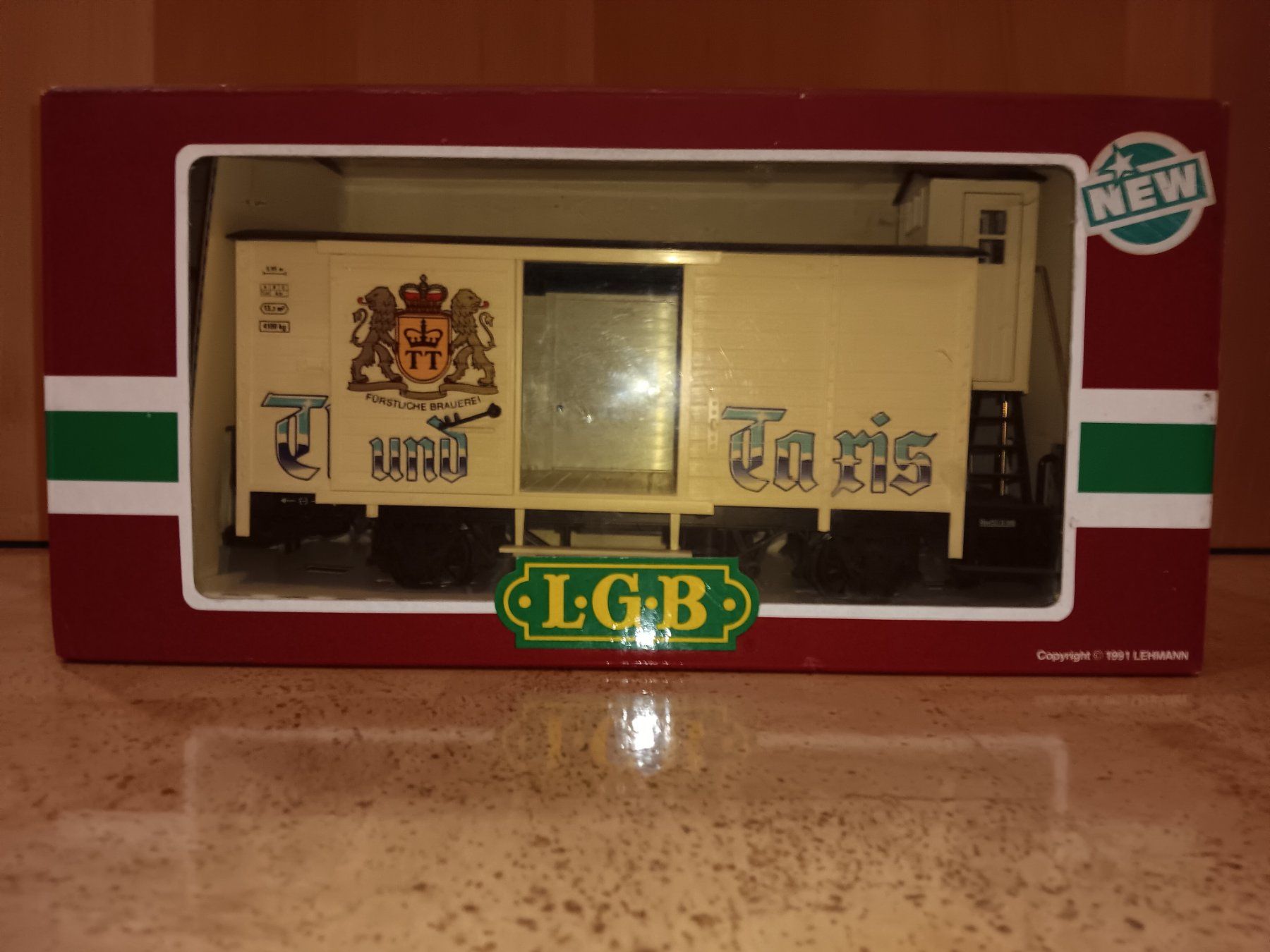 LGB Modellini di ferrovie: neuwertiger Güterwagen von LGB – Usato da Turbenthal venduto da Gmc6 6