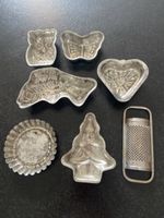 Vintage Backformen Set: Weihnachten, Herz, Fisch, Eule!