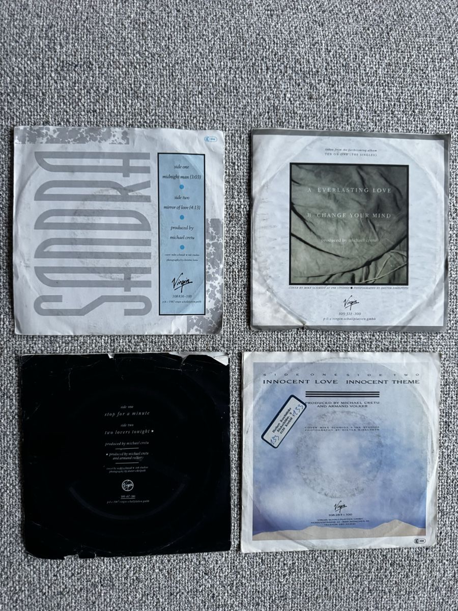 Schallplatten: Sandra Single Paktet - 7" Singles - 80x – Gebraucht aus Rorbas von BlackstarRecords 1