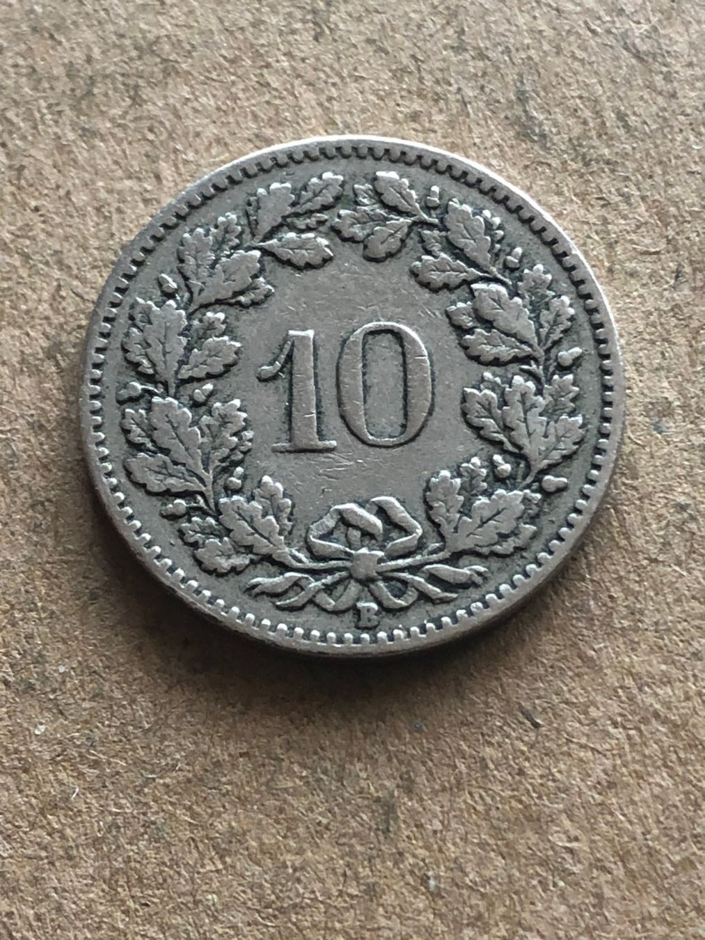Alle Münzen: 10 Rp. 1903 – Gebraucht aus Schötz von Odpa 1