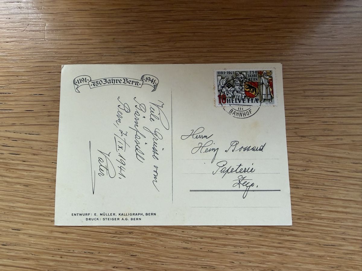 Cartoline postali: 3 Ansichtskarten/ Postkarten Schweiz – Usato da Murgenthal venduto da Tina_4055 1