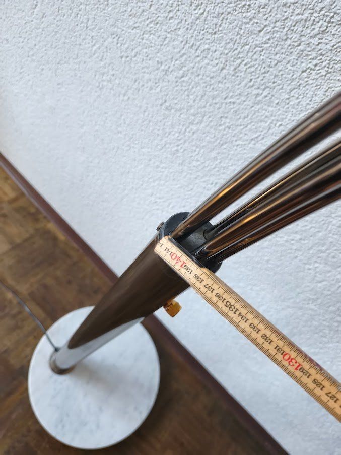 Lampes: Design Klassiker La Lampada Bogenlampe mit 5 Spots dimmbar – D'occasion à Toffen par Immo-Erben 3
