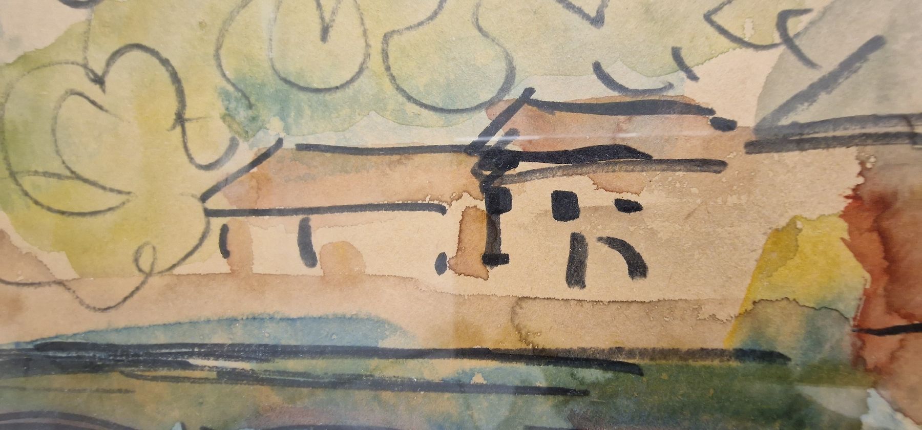 Dipinti: Grosses Aquarell / Roland Debuc – Usato da Zürich venduto da B-Rock 6