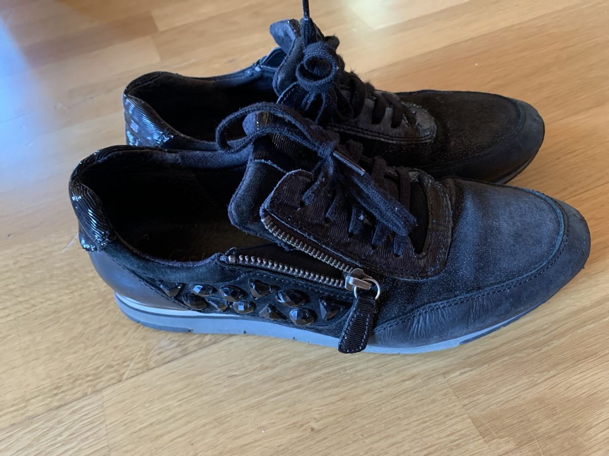 Gabor Damenschuhe: Baskets Gabor noires taille 5 bon état – Gebraucht aus Finhaut von dod