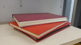 Briefmarken Album mit vielen Marken aus Schweiz und Liechten