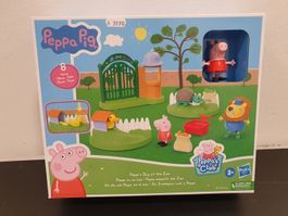 Neu - Hasbro - Peppa besucht den Zoo 8tlg.