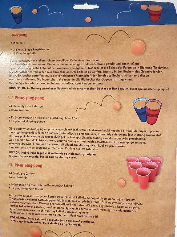 Giochi: Bier Pong Set – Usato da Zürich venduto da martinfel 1