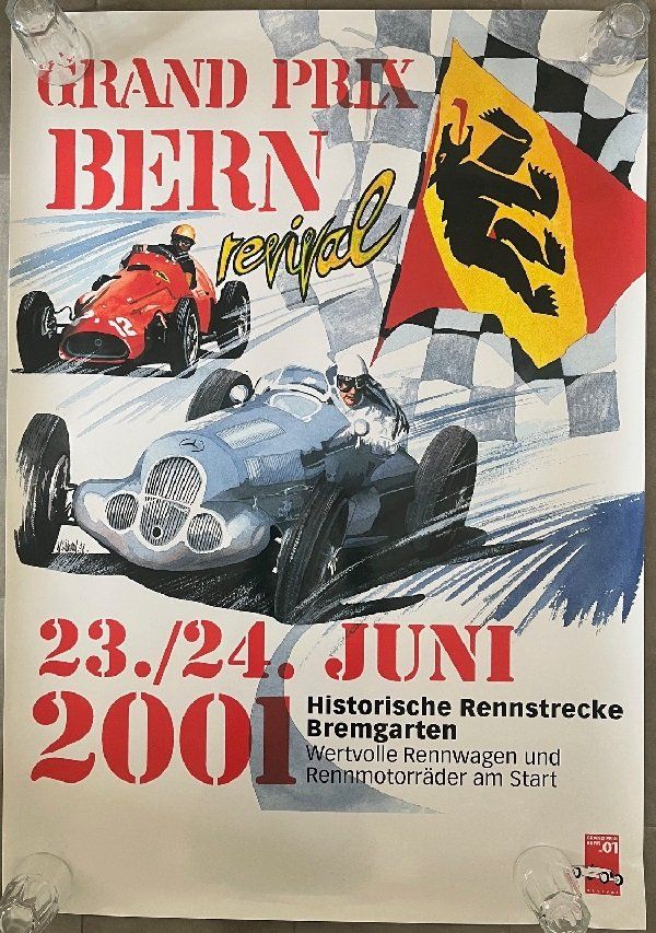 Poster & Bilder: 5 Plakate GP Schweiz – Gebraucht aus Solothurn von F1shop1 3