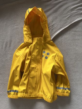 Regenschutzset Gelb Grösse 80