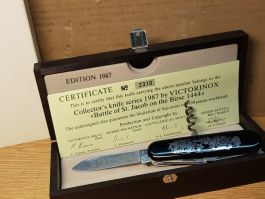 Victorinox Schlachtenmesser St. Jakob, neu OVP. Selten.