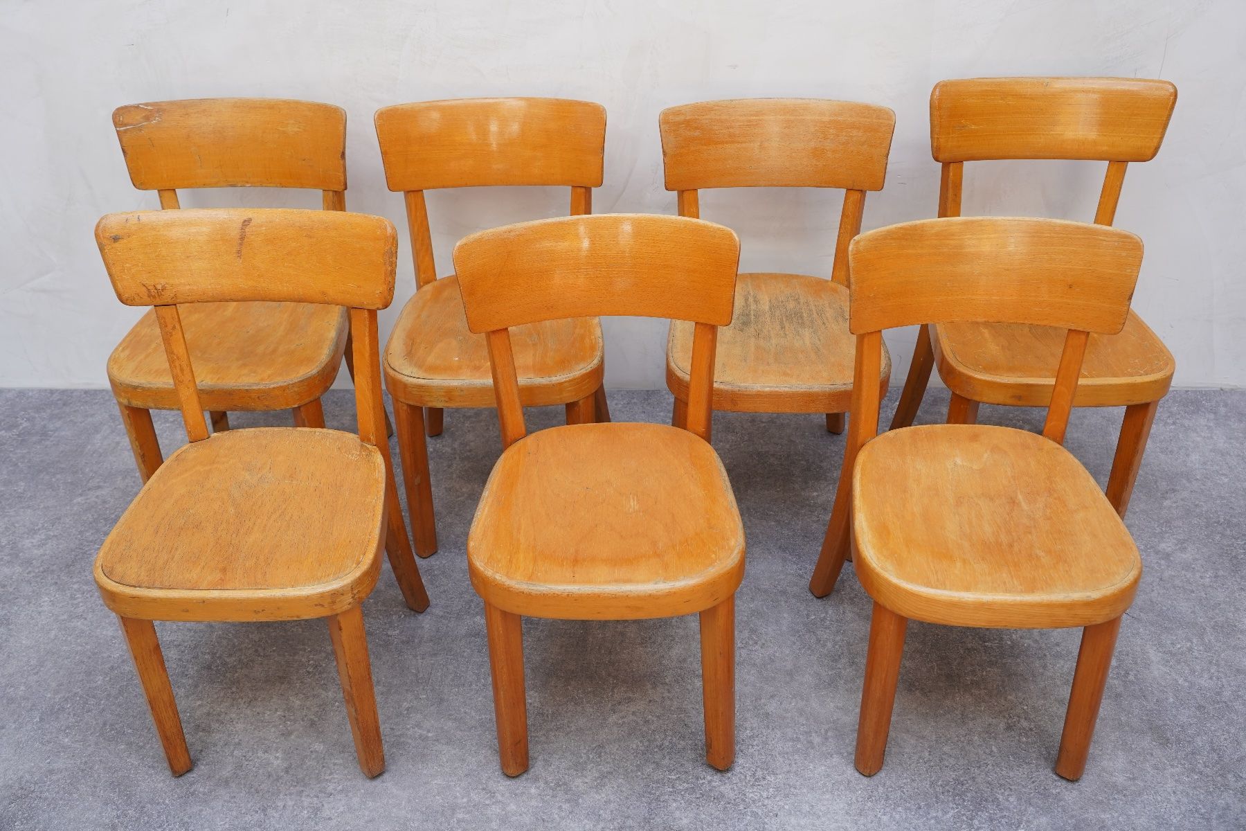 Horgen Glarus Stühle: Ensemble de 7 chaises Horgen Glarus – Gebraucht aus Bulle von ABELiAM 1