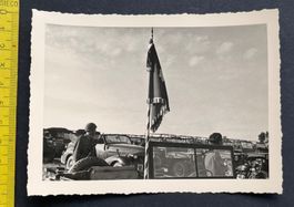 Militär Fahrzeuge, Jeep im Einsatz der Armee,  ca. 1950