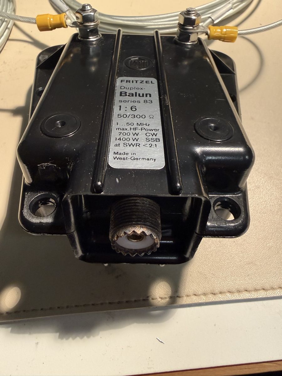 Radiocomunicazione: Fritzel Duplex-Balun der Serie 83. – Nuovo (secondo la descrizione) da Zuzwil SG venduto da Stepwolf 1