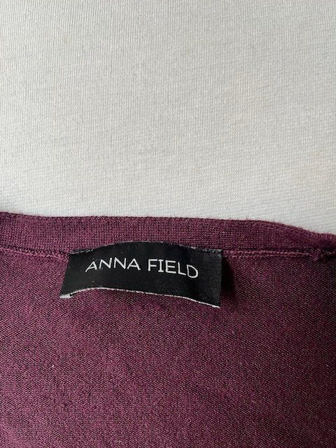 Anna Field Giacche: Feinstrickjacke Aubergine, Grösse S – Nuovo (secondo la descrizione) da Zürich venduto da faustdick 1