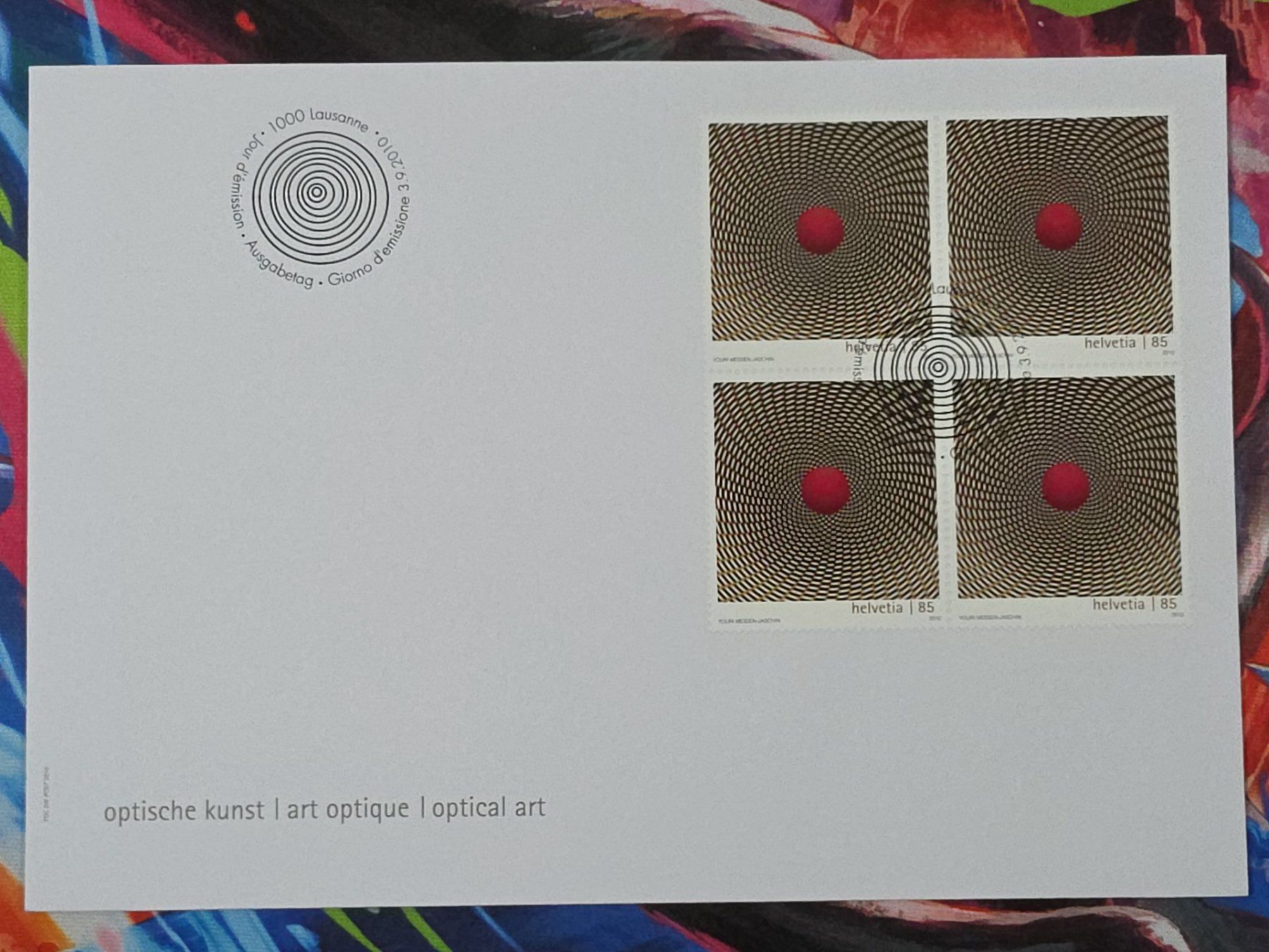 Alle Briefmarken: CL27 3X Enveloppe + Timbre Suisse 2010 – Gebraucht aus Cousset von Patrick_Collections 2