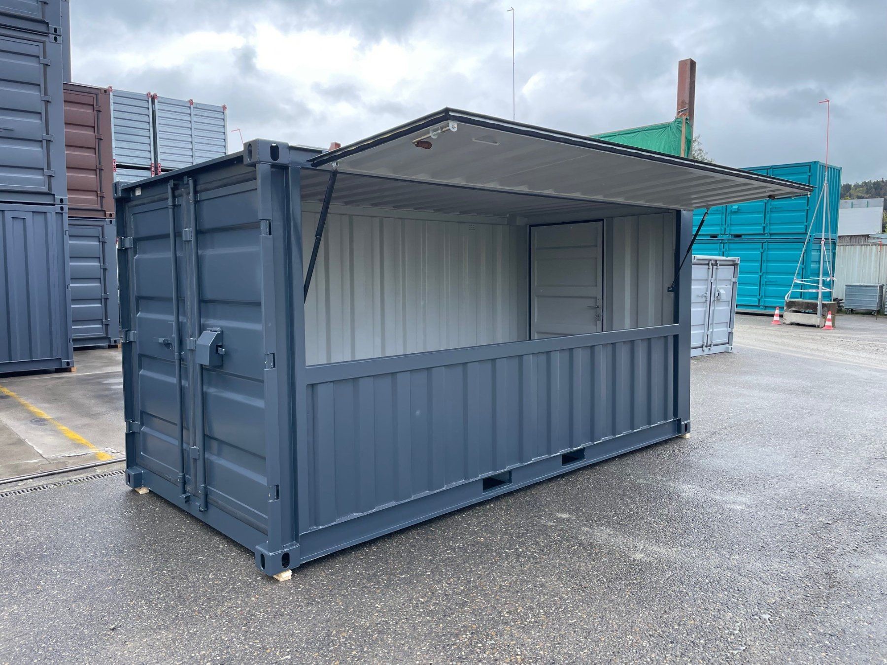 Contenitori edile: 15' Barcontainer, Kiosk, Event, Seecontainer, Lagercontainer – Nuovo (secondo la descrizione) da Kradolf venduto da BKSAG 3