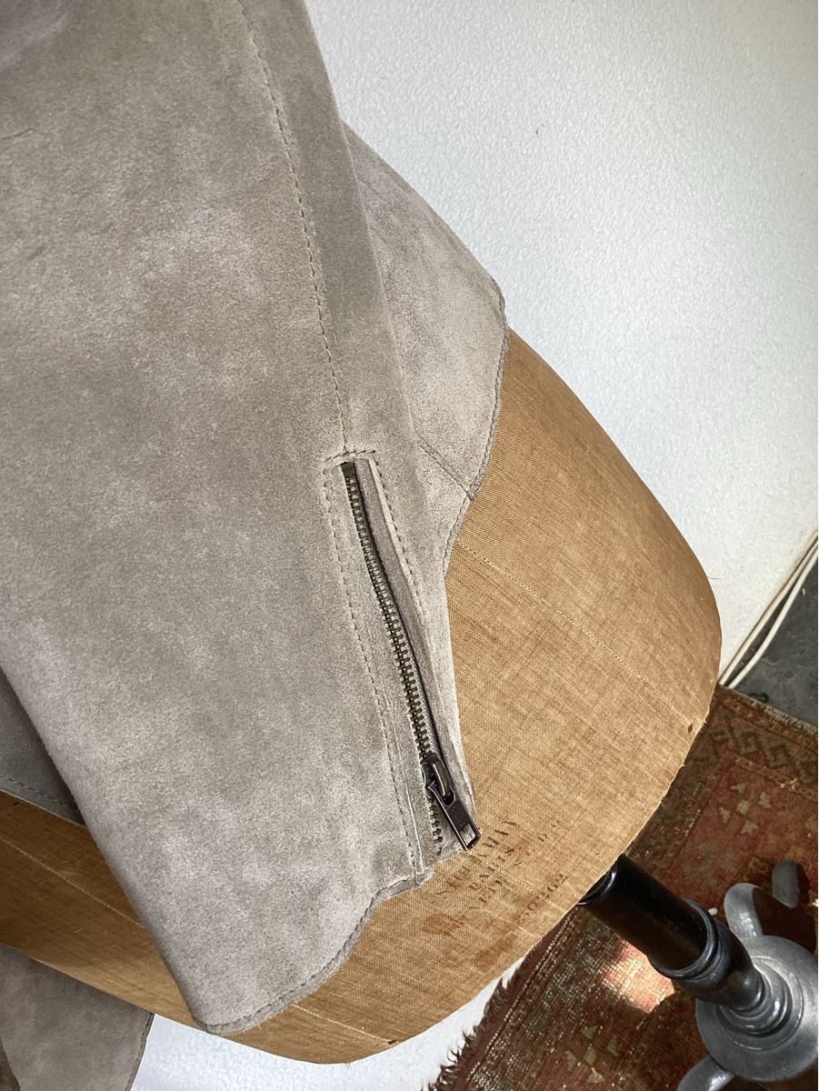 Caroll Jacken: Veste cuir velours CAROLLE taille 44 – Gebraucht aus Agiez von Beve15 3