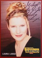 Laura Lange Autogramm signiert Foto 10x15cm