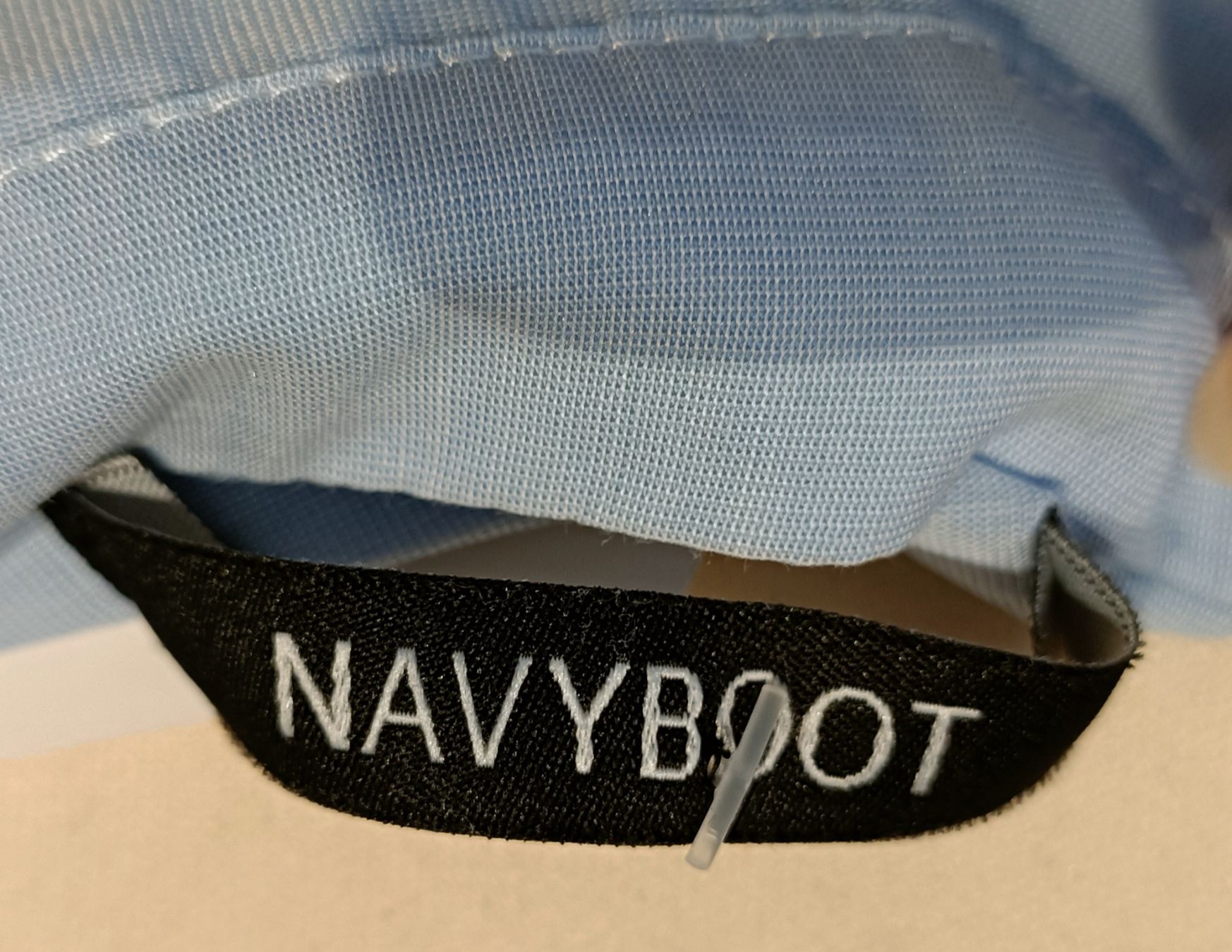 Navyboot Blusen: Navyboot Sommerbluse Gr. 38 Hellblau/Weiss – Gebraucht aus Zollikofen von Proseco 3